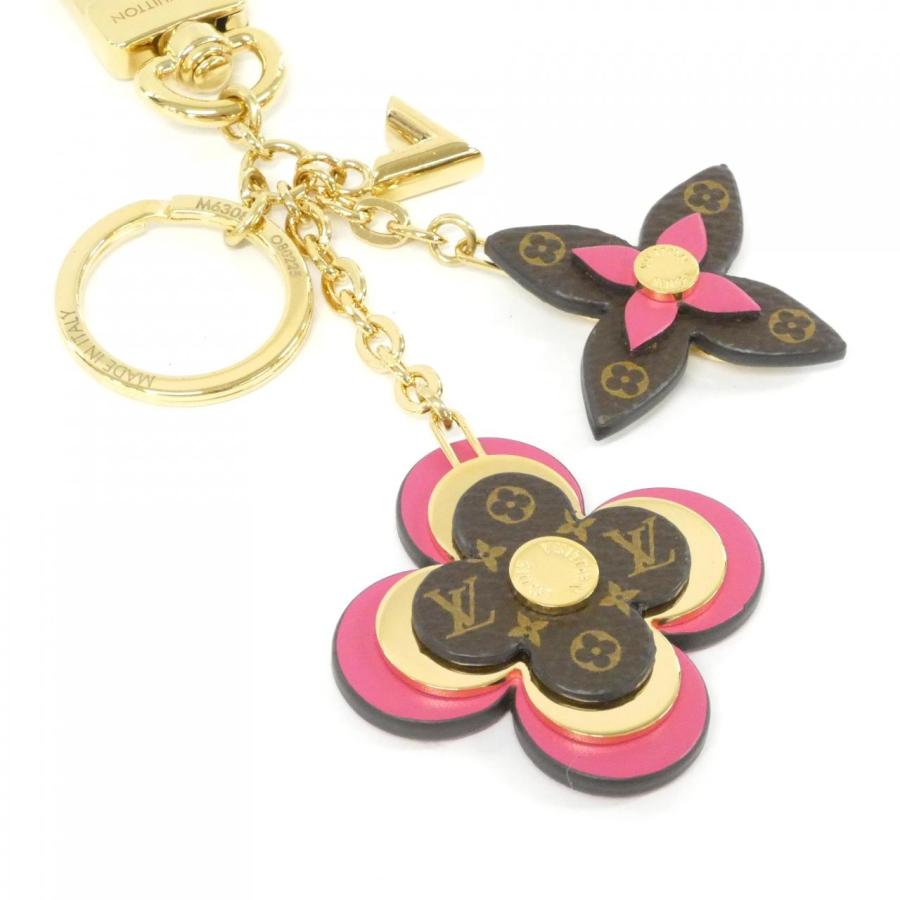 ルイヴィトン モノグラム キーホルダー ブルーミング フラワー M63084