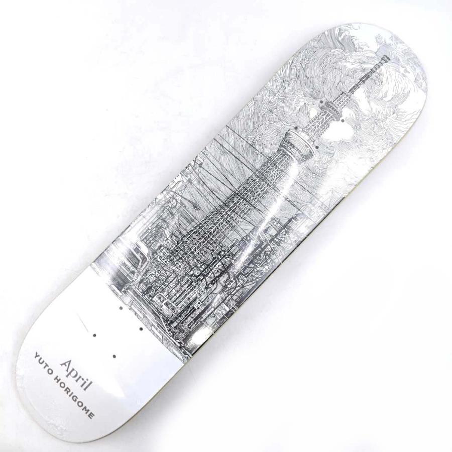 中古・未使用品】APRIL エイプリル スケートボード デッキ 堀米雄斗