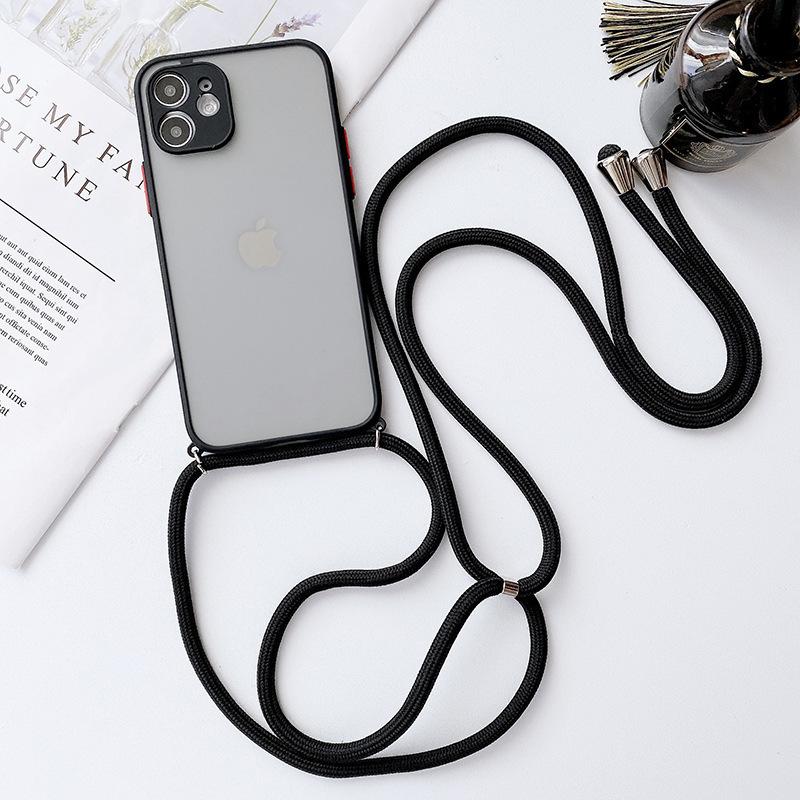iPhoneケース カバー スマホケース ストラップ付き 首掛け 肩掛け 軽量