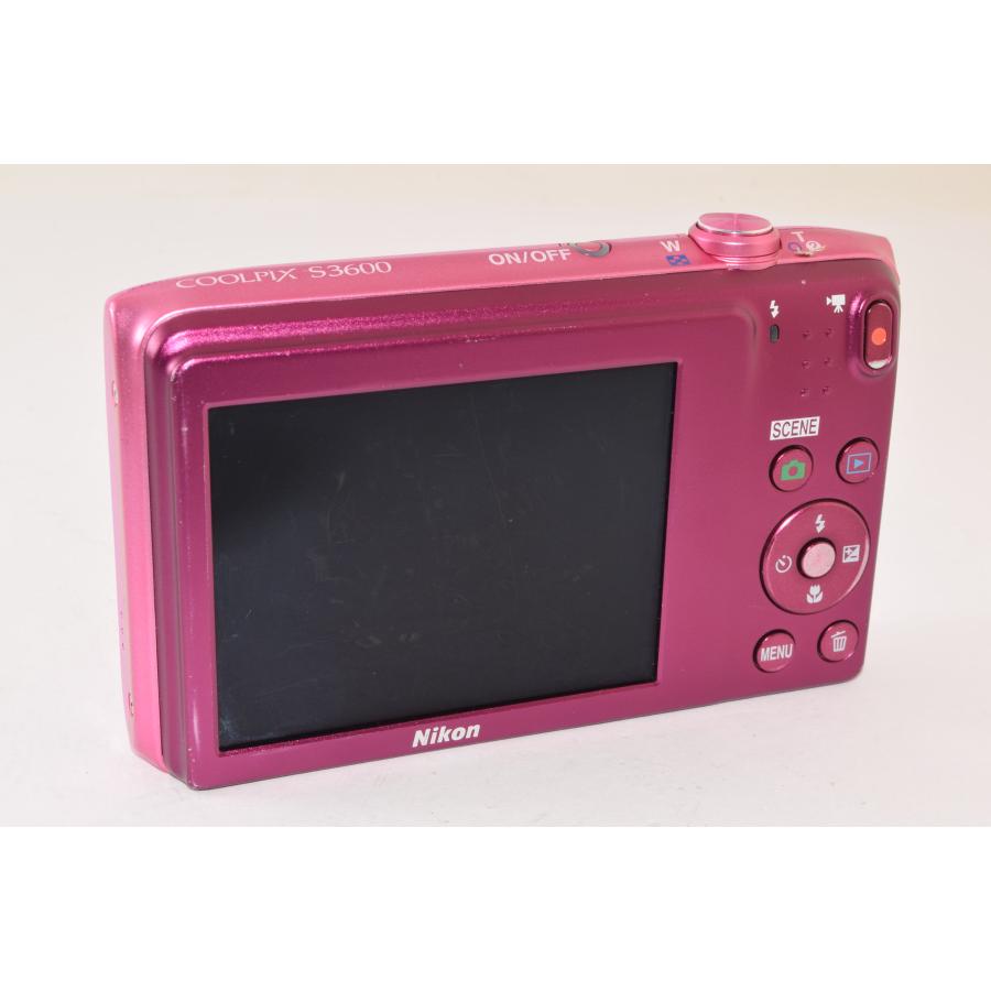 Nikon ニコン COOLPIX S3600 アザレアピンク コンパクトデジタルカメラ
