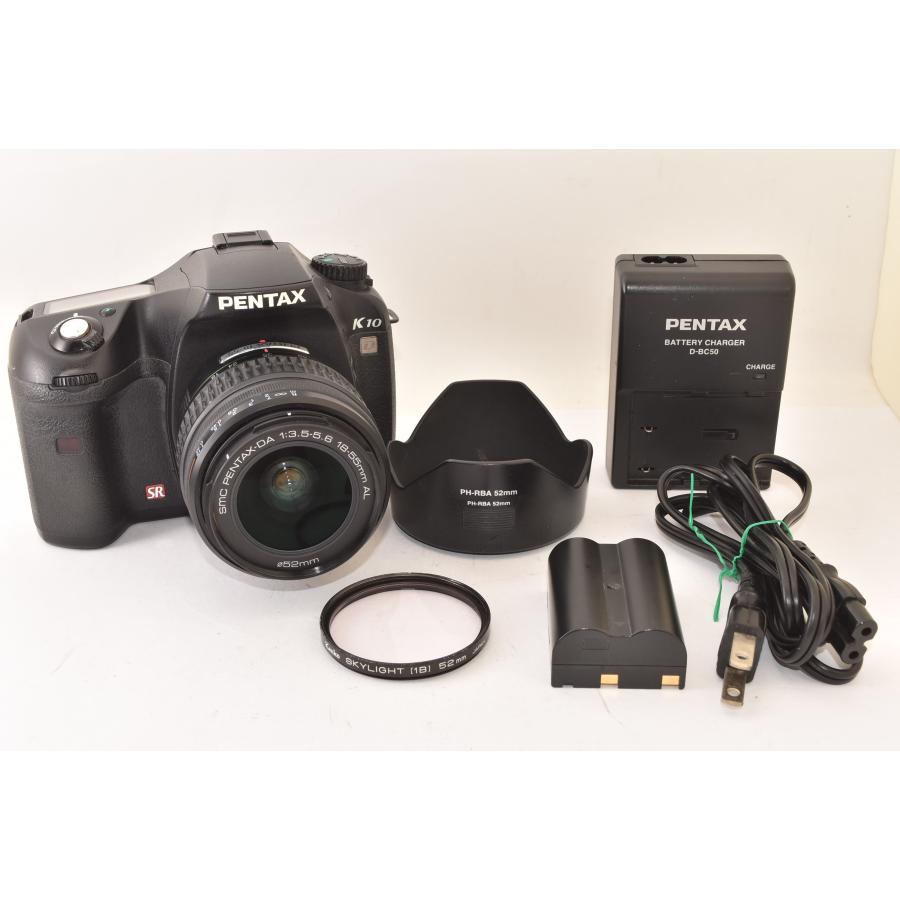 ☆訳あり品☆ PENTAX ペンタックス K10D + 18-55mm AL レンズキット