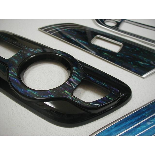 トヨタ（TOYOTA） トヨタ純正 インテリアパネル ［ウッド調/ブルー