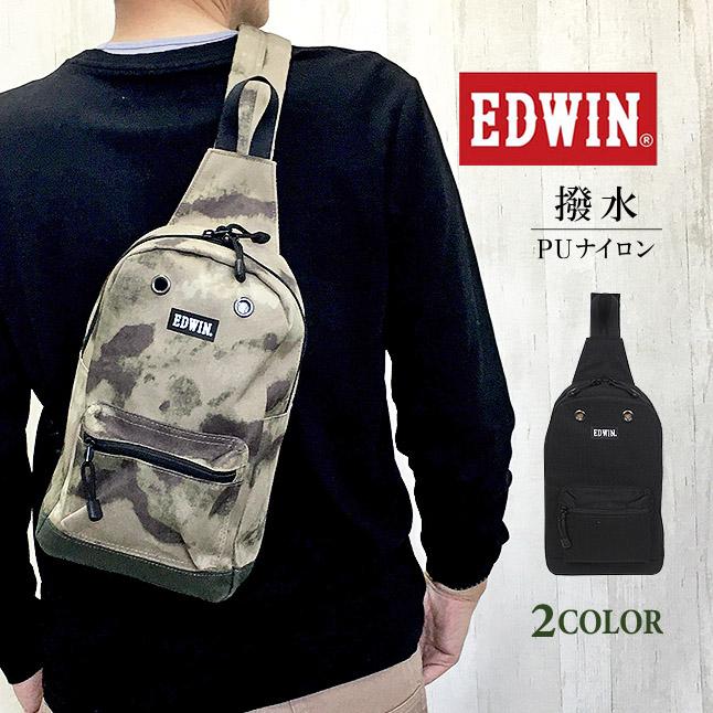 EDWIN（エドウィン） ボディバッグ ワンショルダーバッグ メンズ