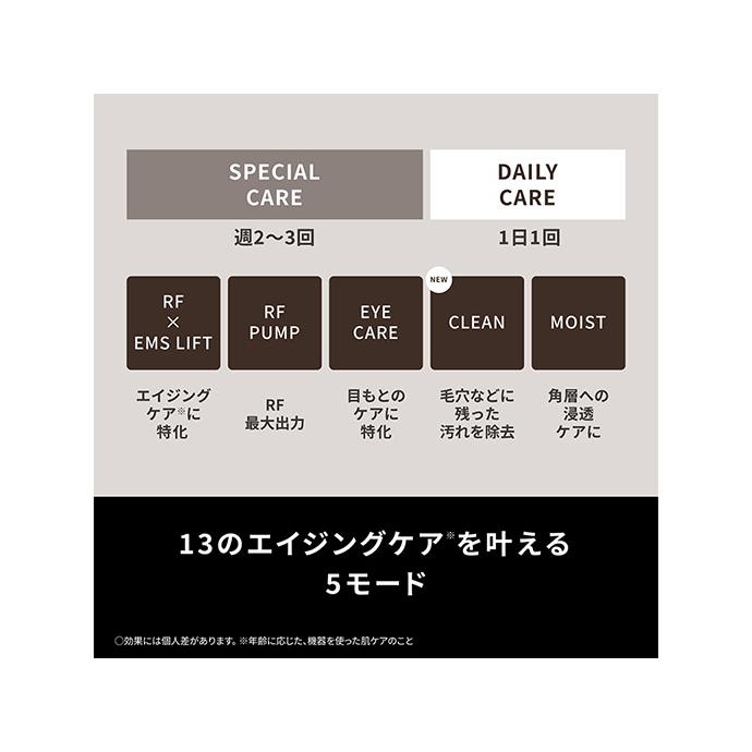 RF美顔器 Panasonic リフトケア美顔器 バイタリフト RF EX EH-SR86-T