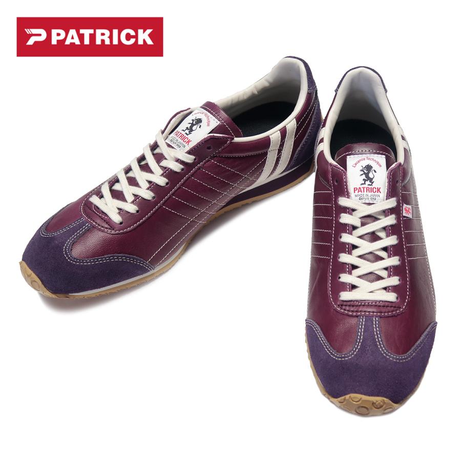 PATRICK（パトリック） IRIS アイリス H-PPL パープル ホースレザー