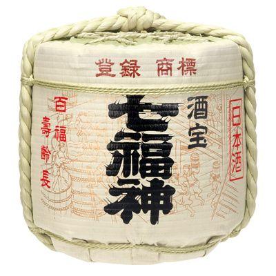 樽酒 1斗樽（18L）菊の司酒造の「七福神」お祝い用 鏡開き用 日本酒菰