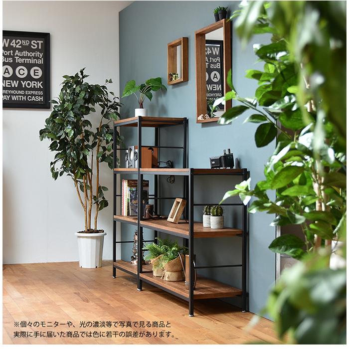ラック スチールラック オープンラック ディスプレイラック ウッド