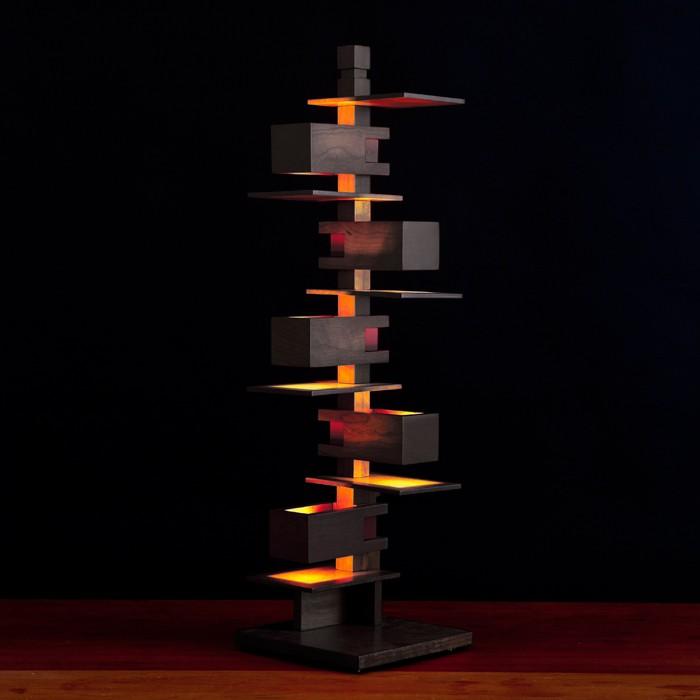 □ヤマギワ正規品□ フランクロイドライト タリアセン3 ブラック(直接