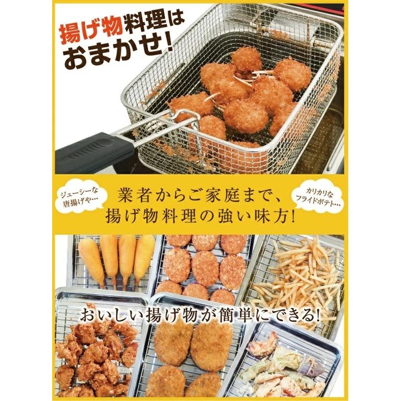 電気フライヤー FL-DS8 ミニフライヤー 8L 卓上フライヤー 電気 卓上