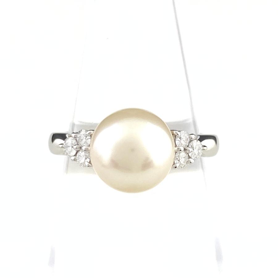 MIKIMOTO（ミキモト） パール デザインリング プラチナ 指輪