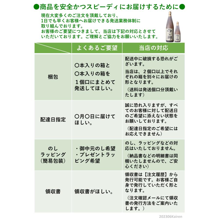 鹿児島酒造 本格芋焼酎 伊七郎(いひちろう) 1.8L : 海連酒蔵 - 通販