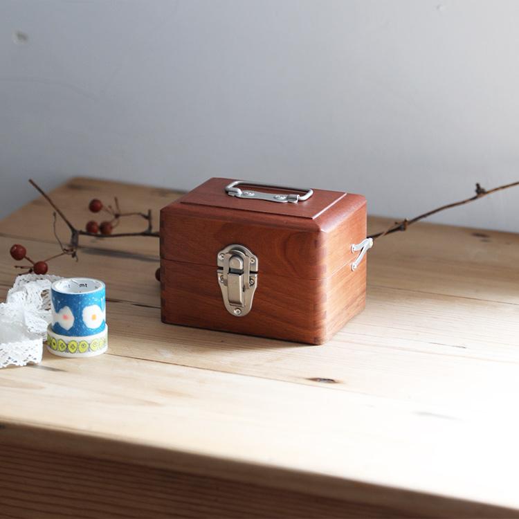 手提げ小箱 倉敷意匠 木箱 収納ボックス 収納 アンティーク ふた付