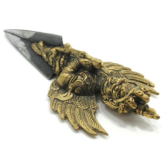 チベット密教法具 独鈷杵 本格派 プルパ 金剛杭 ブルパ 金剛杵 鉄