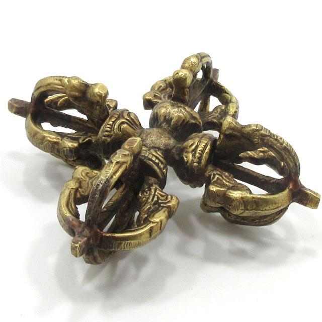 金剛杵 カツマ 羯磨 十字金剛杵 ドルジェ バジュラ 五鈷杵 長さ約