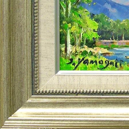 絵画（油絵） 八ヶ岳 （山口新平） 【海・山】【肉筆】【油絵】【日本