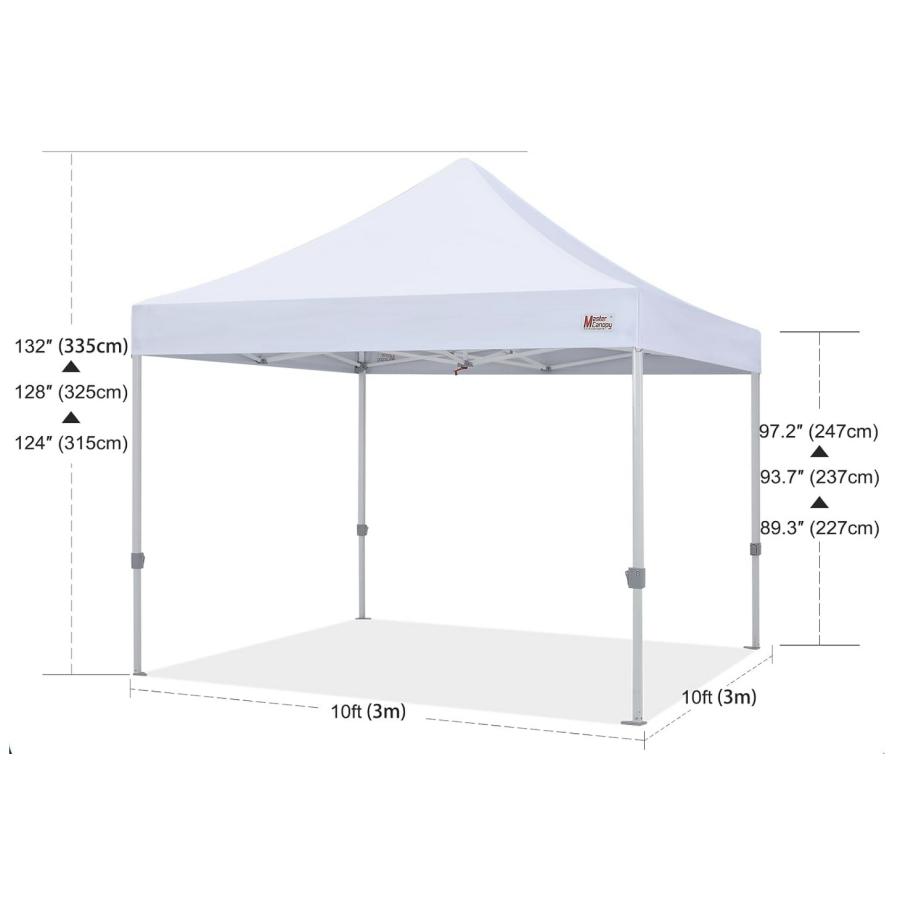 マスターキャノピー MASTERCANOPY タープテント ワンタッチ 3m×3m