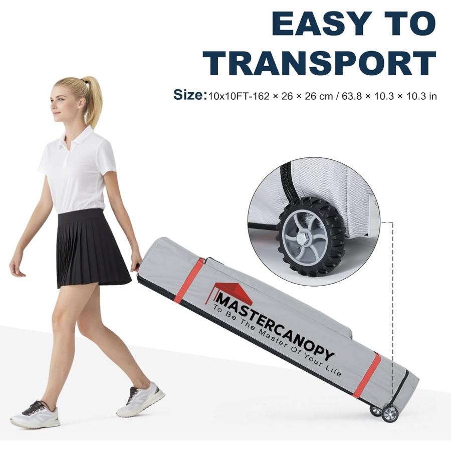 マスターキャノピー MASTERCANOPY タープテント ワンタッチ 3m×3m