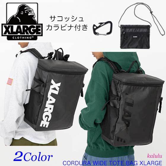 XLARGE（エクストラ ラージ） リュック BOX STYLE BACKPACK 通勤 通学