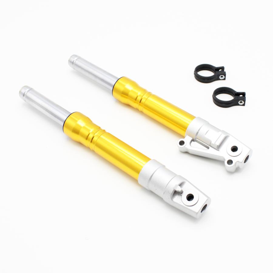 ディスクブレーキ用 ライブディオ ZX AF35 フロントフォーク ゴールド