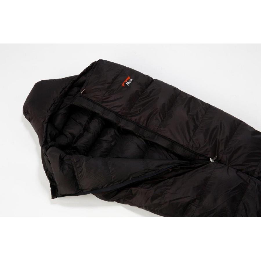 NANGA（ナンガ） オーロラライト UDD 800DX センター ハーフジップ