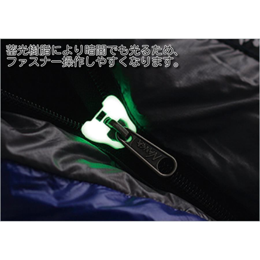 NANGA（ナンガ） オーロラライト UDD 800DX センター ハーフジップ