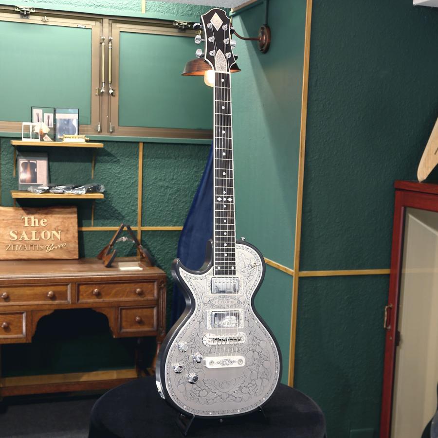 Zemaitis ゼマイティス エレキギター MFG-AC-24 LH, Black レフティ