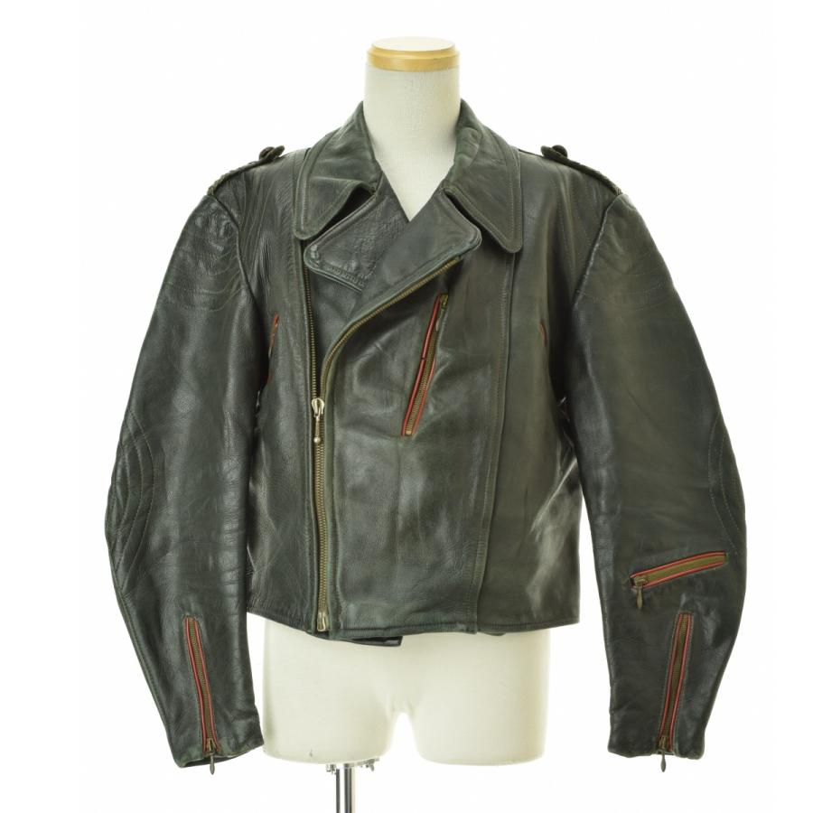 VINTAGE VINTAGE / ヴィンテージ 60s レザーダブル RUHRジッパー