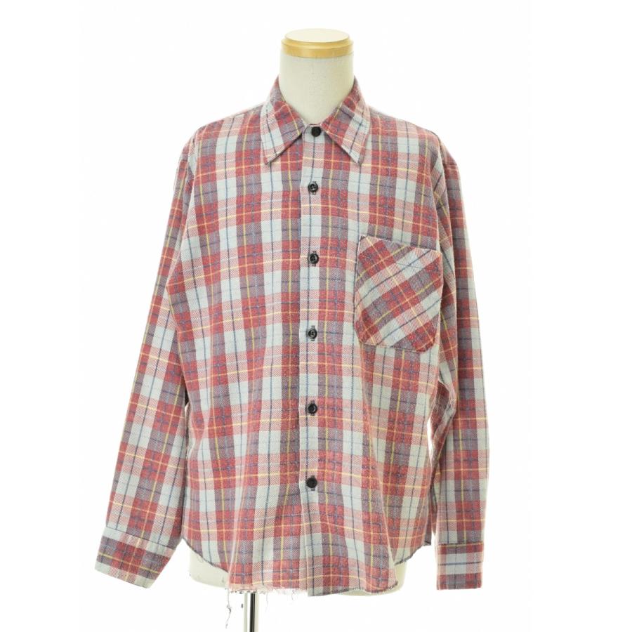 VINTAGE VINTAGE / ヴィンテージ 70s プリントネル 長袖シャツ