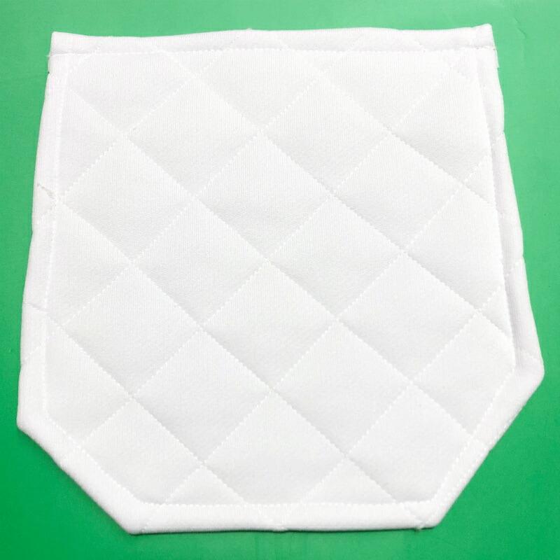 メール便無料 少年用 縫い付け 補修 尻＆膝パッド 4枚セット ジュニア