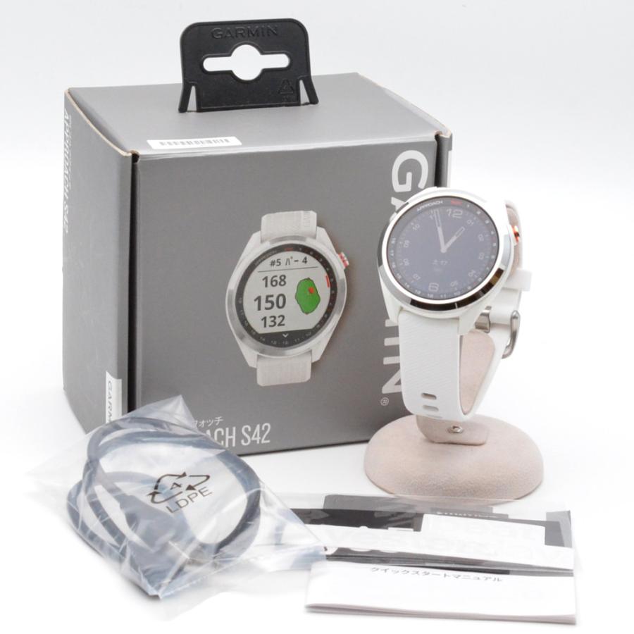 GARMIN（ガーミン） APPROACH S42 GPS ゴルフウォッチ ホワイト