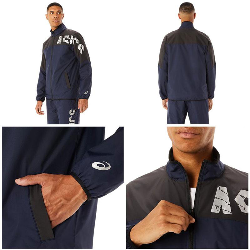 ASICS（アシックス） クロップドアシックス裏トリコットブレーカー