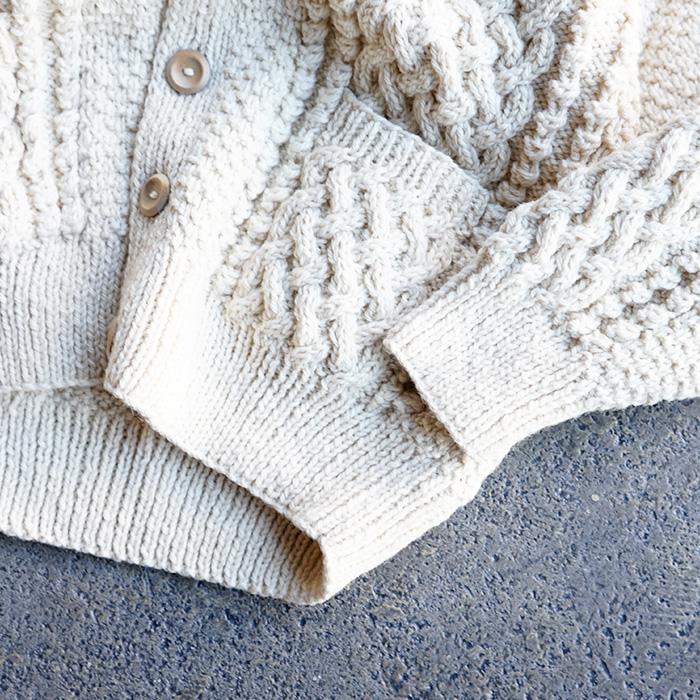 INVERALLAN（インバーアラン） 4A GOLFER -NATURAL カーディガン ノー