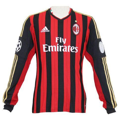 adidas（アディダス） ACミラン 13-14 ホーム UCL 長袖レプリカ