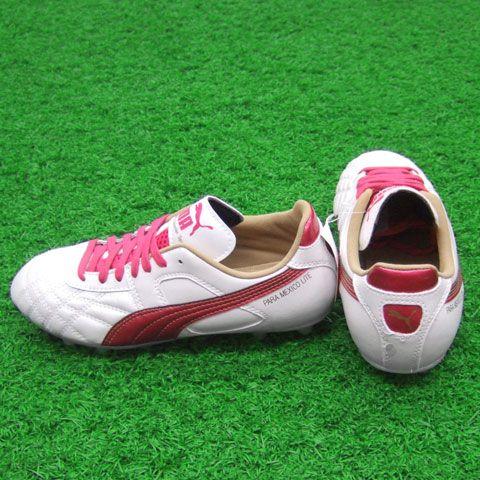 PUMA（プーマ） パラメヒコ ライト JR ホワイト×バーチャルピンク