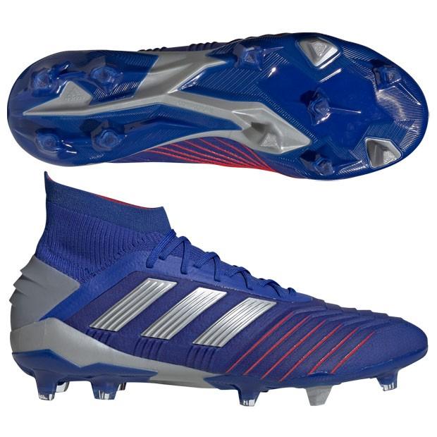 adidas（アディダス） プレデター 19.1 FG/AG ボールドブルー×シルバー