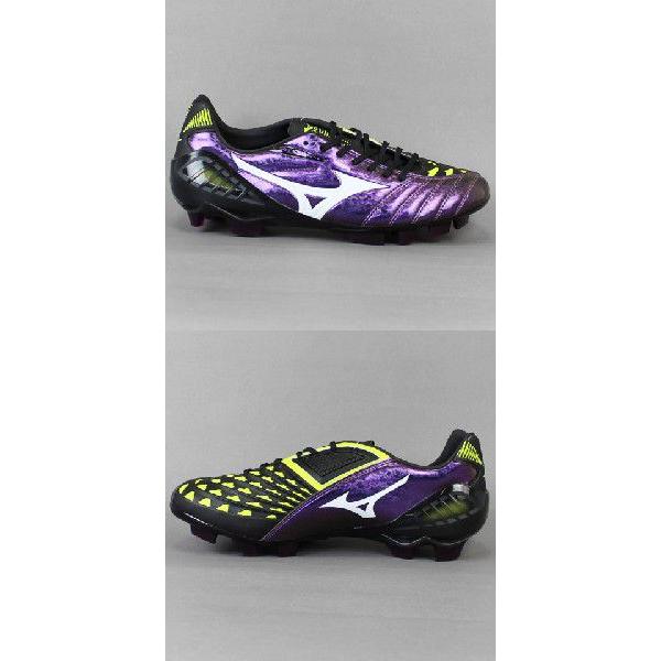 MIZUNO（ミズノ） ウエーブイグニタス 3 MD パープル×ホワイト
