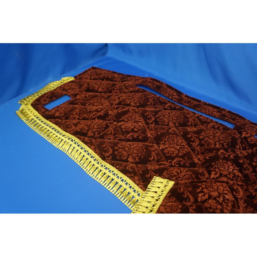 ファイブスターギガ R2.1〜用 ローレル 縦柄 ダッシュマット 綿入り