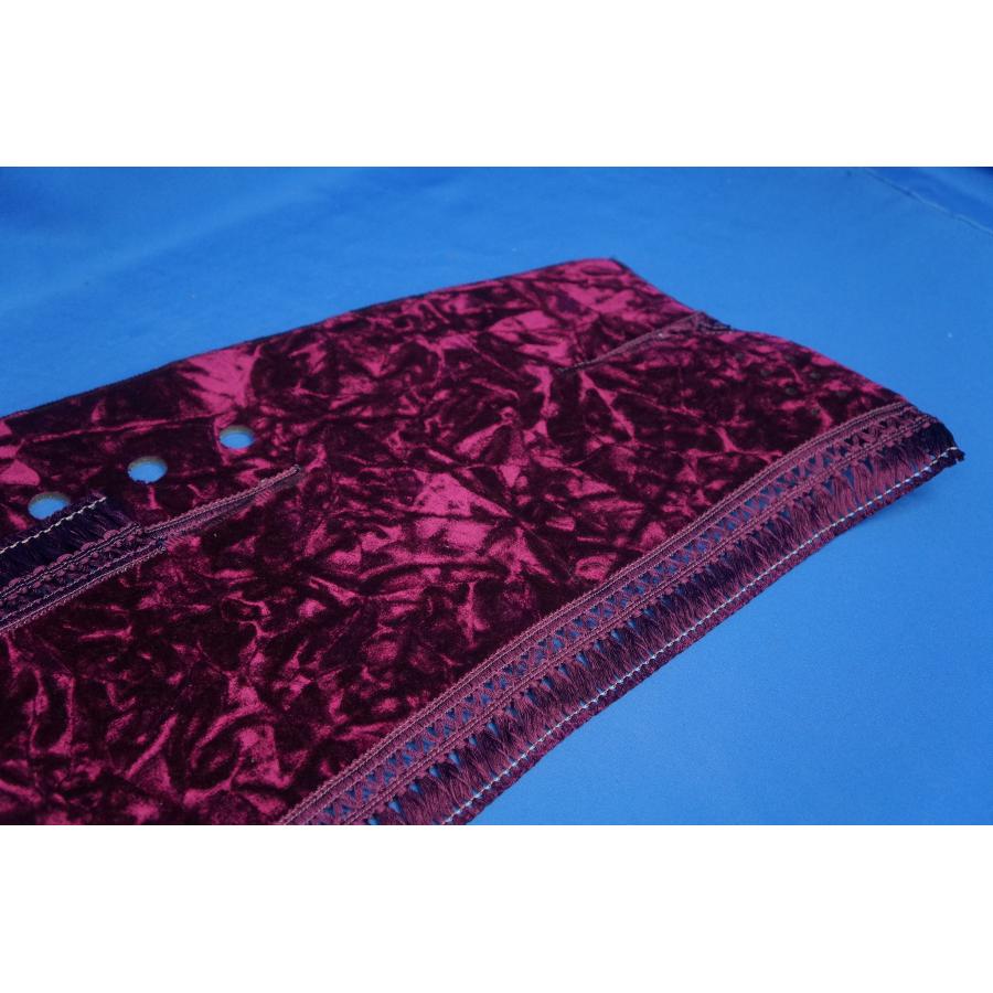 超低PMエルフ用 チンチラ ダッシュマット ワインパープル : トラック