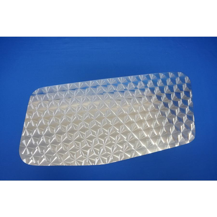 トラック 雅 07スーパーグレート用 PP安全窓 ウロコ柄 非透明 外窓