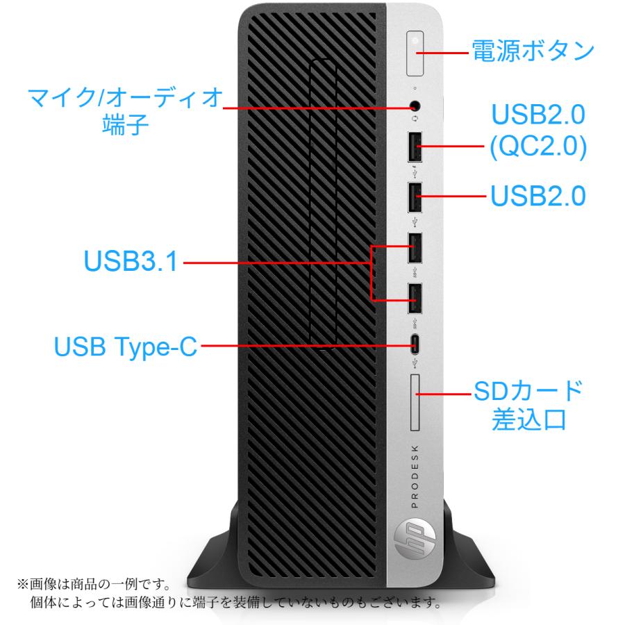 ProDesk デスクトップパソコンHP ProDesk600G4 SFF高性能Win11第8世代