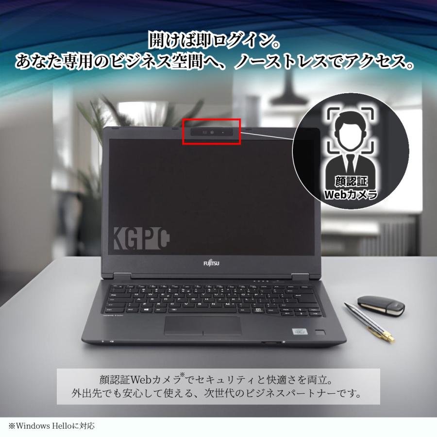LIFEBOOK 富士通 Fujitsu U7410 14型 第10世代 Win11 MsOffice Web