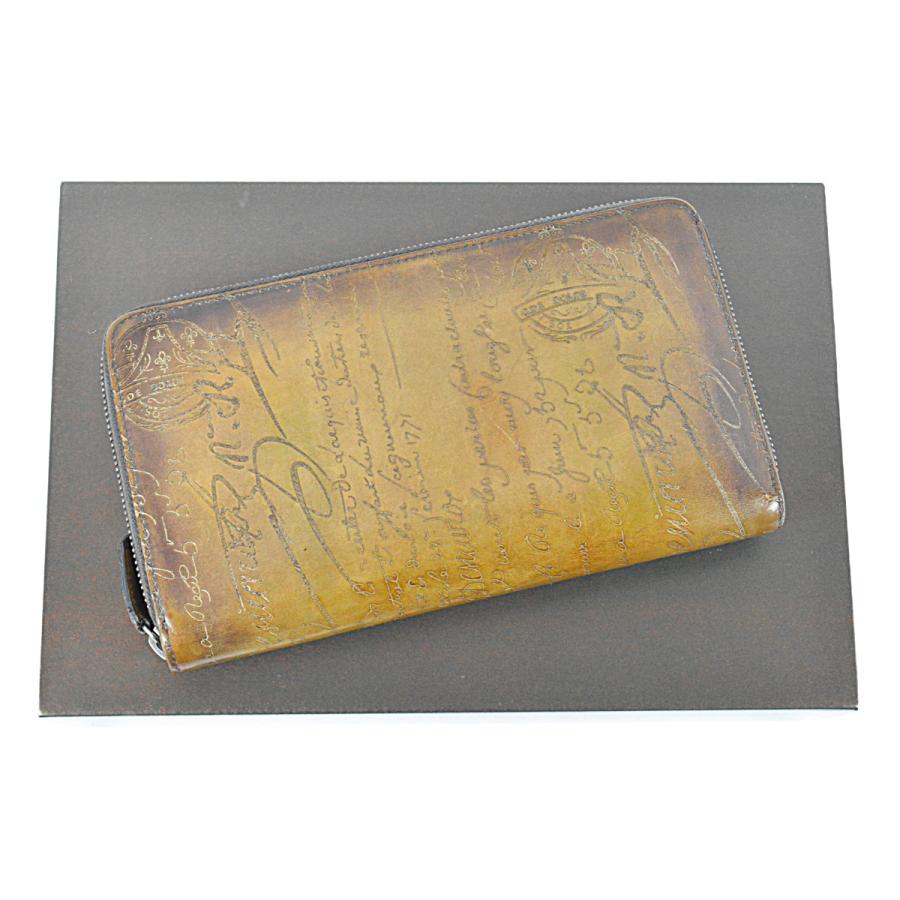 Berluti（ベルルッティ） Wスタンプ トラベルケース テック スクリット