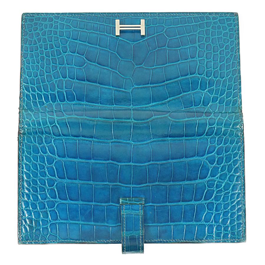 HERMES（エルメス） 超豪華 極上の逸品 アリゲーター メンズ 長財布