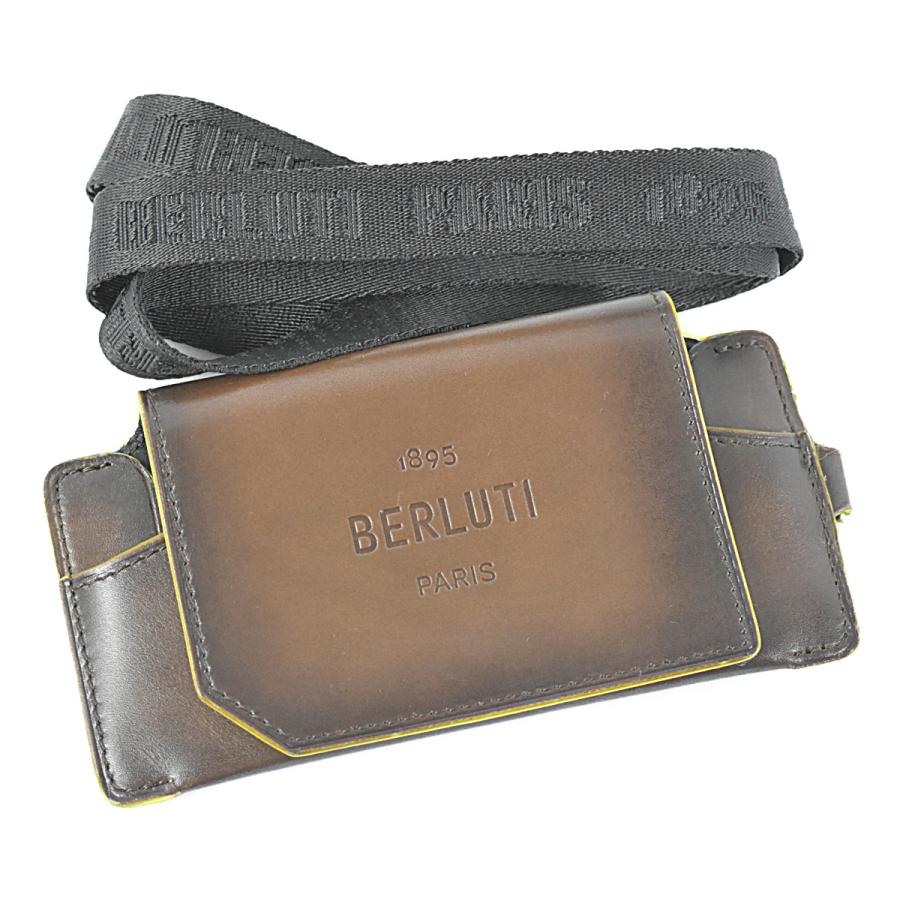 Berluti（ベルルッティ） 美品 希少 パティーヌ レザー サングラス