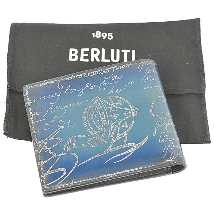 Berluti（ベルルッティ） 超美品 シルバーパティーヌ ブルーパティーヌ