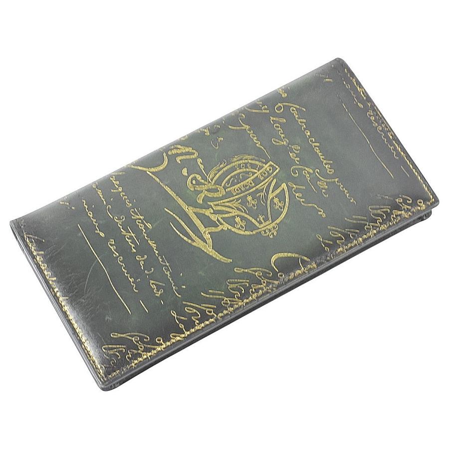 Berluti（ベルルッティ） センタースタンプ 豪華 グリーン ゴールデン