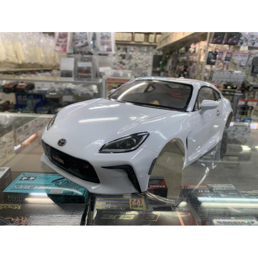当店オリジナル塗装済みボディ タミヤ 1/10 トヨタ GR 86 (ホワイト