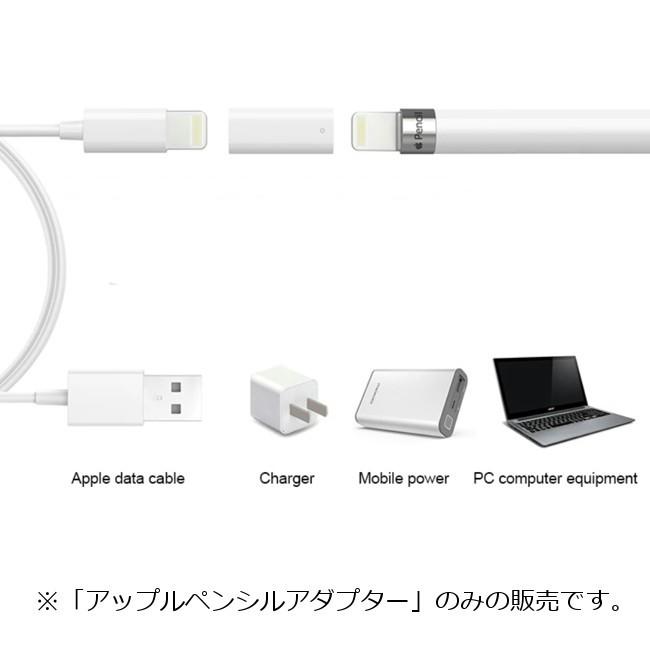 Apple Pencil 充電アダプター 第一世代用 ライトニング端子 Type-C USB