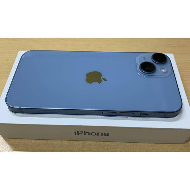 iPhone 14 128GB 本体 Blue ブルー SIMフリー アイフォン14 中古 美品