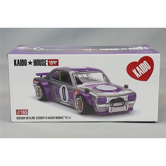 KAIDO HOUSE x TSM ミニGT 1/64 日産 スカイライン GT-R (KPGC10